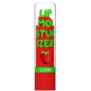LUNA LIP MOISTURIZER STRAWBERRY FLAVOR 3.5 GM